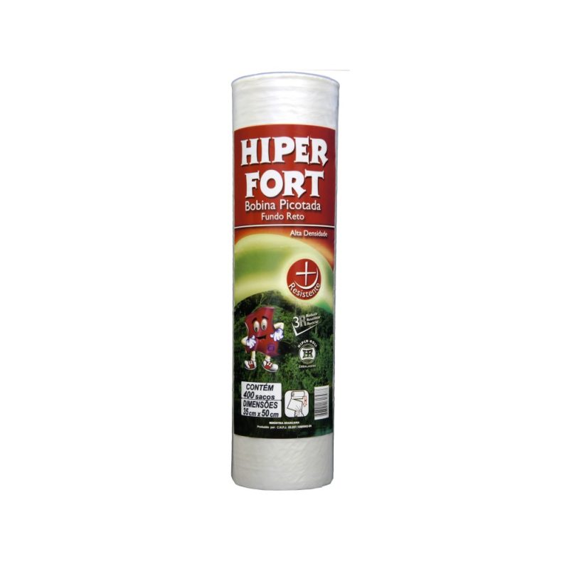 BOBINA PICOTADA HIPER FORT LISA 35x50 C/400 SACOS FR C/6