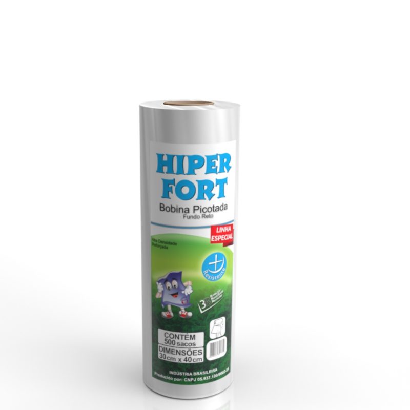 BOBINA HIPER FORT ESPECIAL 30x40 | C/500 SACOS FD C/6