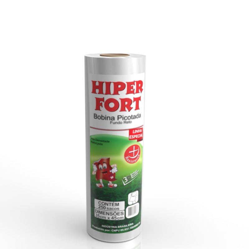 BOBINA HIPER FORT ESPECIAL 35x50 | C/250 SACOS FD C/6