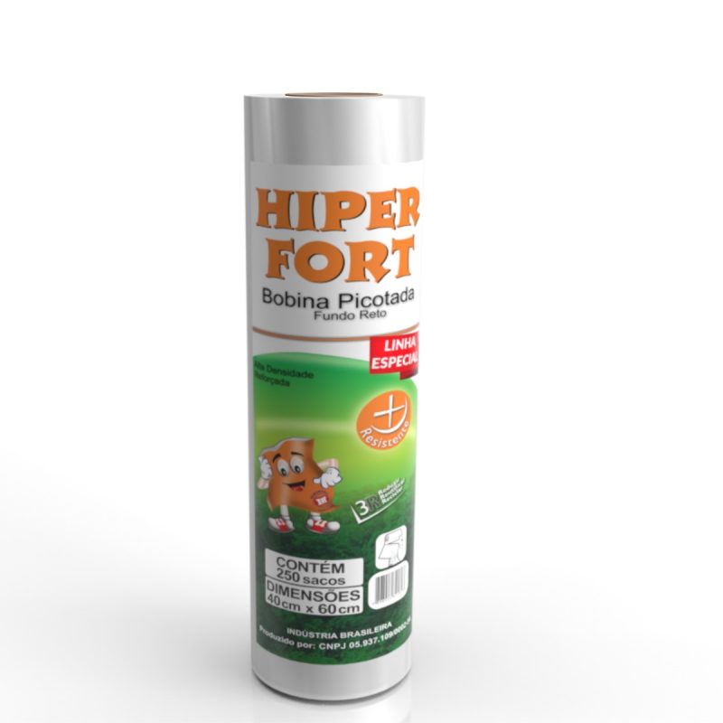 BOBINA HIPER FORT ESPECIAL 40x50 | C/250 SACOS FD C/6