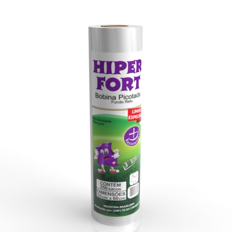 BOBINA HIPER FORT ESPECIAL 50x60 | C/250 SACOS FD C/6