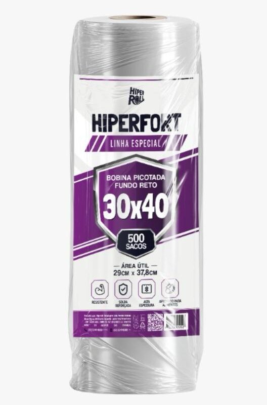 BOBINA HIPER FORT ESPECIAL 30x40 | C/500 SACOS FD C/6